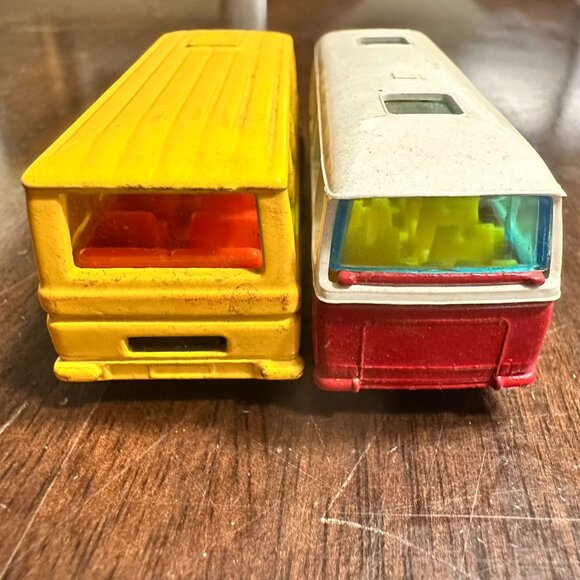 Vintage Corgi Juniors Diecast School Red Tour Bus Toys - Picture 5 of 9